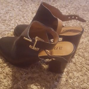 Black high heels